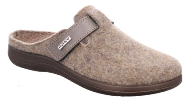 Жіночі сабо Bari, бежевий (арт.6549 17), ROHDE (Німеччина)