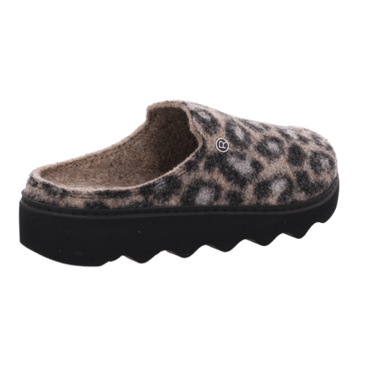 Жіночі сабо Firenze, чорний/леопард (арт. 6101 90) ROHDE (Німеччина) Жіночі сабо Firenze, чорний/леопард (арт. 6101 90) ROHDE (Німеччина)