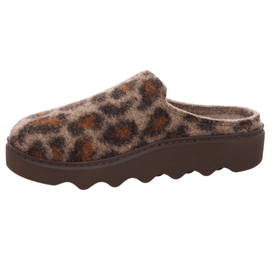 Женские сабо Firenze, коричневый/леопард (арт. 6101 72) ROHDE (Германия)