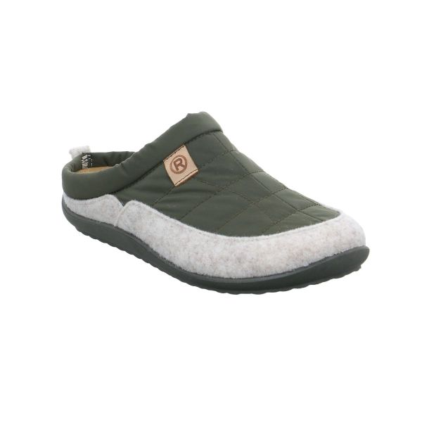 Женские сабо Perugia, хаки (арт. 2022 61) ROHDE (Германия)