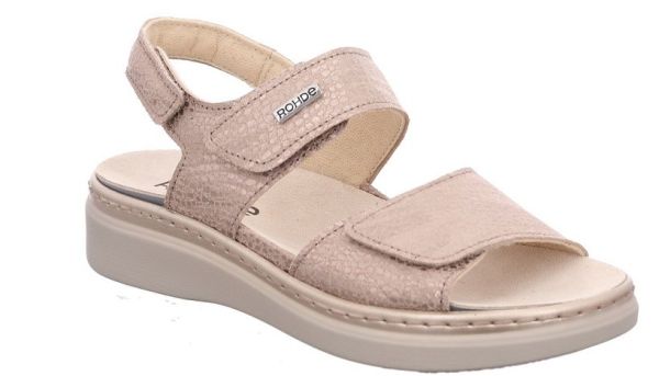 Жіночі сандалі Abano, бежевий, 5229 18, ROHDE (НІМЕЧЧИНА) Жіночі сандалі Abano, бежевий, 5229 18, ROHDE (НІМЕЧЧИНА)