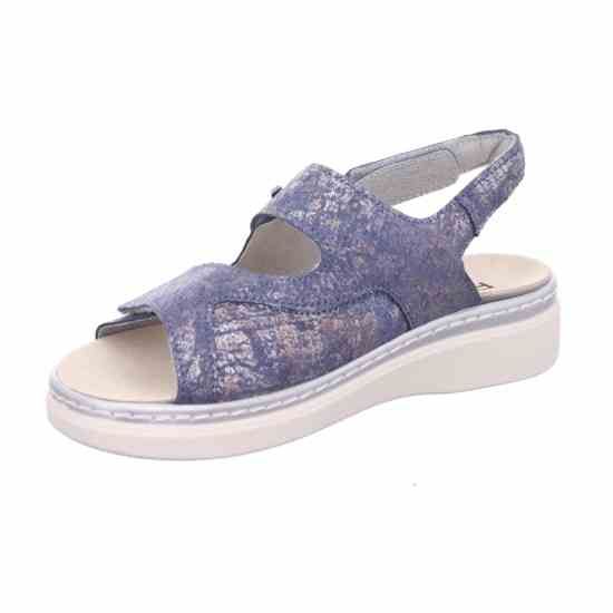 Женские сандалии Abano, синий/перламутр, 5227 55, ROHDE (ГЕРМАНИЯ)