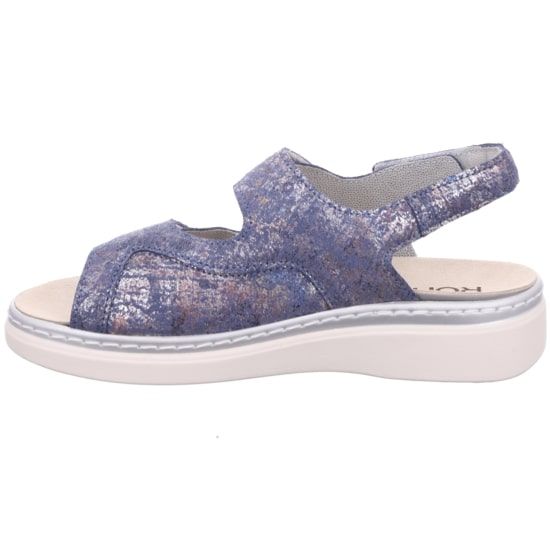 Женские сандалии Abano, синий/перламутр, 5227 55, ROHDE (ГЕРМАНИЯ)