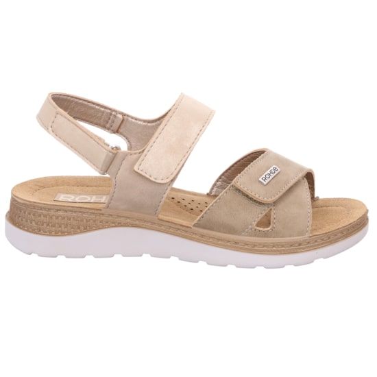 Жіночі сандалі Baviera, св.бежевий, 1307 14, ROHDE (Німеччина)