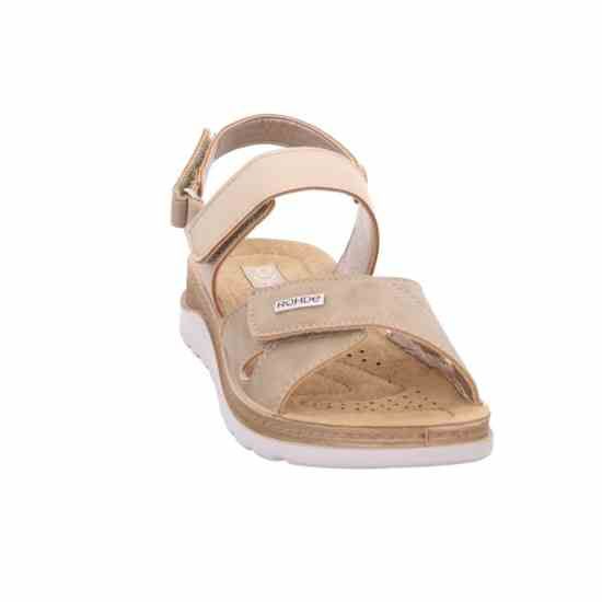 Жіночі сандалі Baviera, св.бежевий, 1307 14, ROHDE (Німеччина)