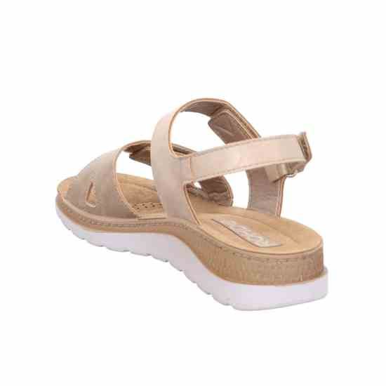 Жіночі сандалі Baviera, св.бежевий, 1307 14, ROHDE (Німеччина)