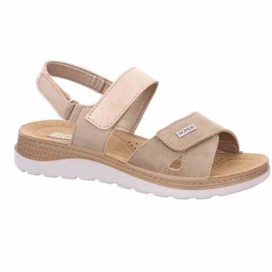 Женские сандалии Baviera, св.бежевый, 1307 14, ROHDE (Германия)