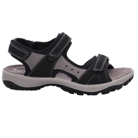 Жіночі сандалі Biella, чорні, 5380 90, ROHDE (НІМЕЧЧИНА)