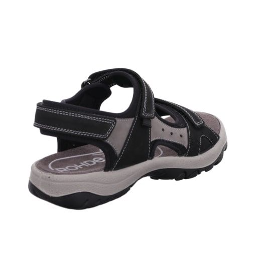 Жіночі сандалі Biella, чорні, 5380 90, ROHDE (НІМЕЧЧИНА)