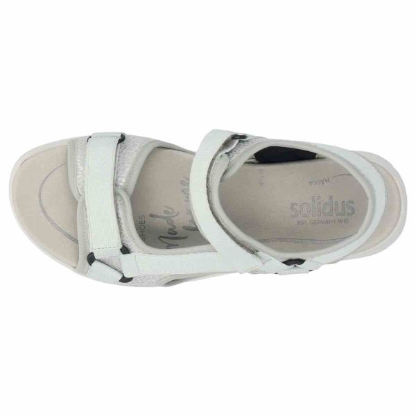 Жіночі сандалі Haika, св.сірий (арт.7 62212 20967), Solidus (Німеччина)