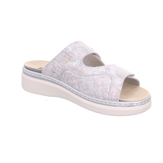 Жіночі шльопанці Abano, срібний/перламутр, 5224 85, ROHDE (НІМЕЧЧИНА)