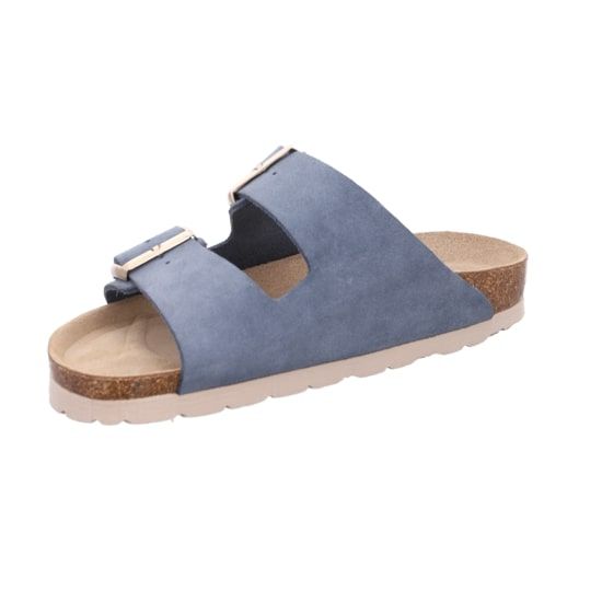 Жіночі шльопанці Alba, джинс, 5590 55, ROHDE (НІМЕЧЧИНА)