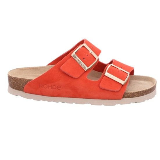 Женские шлепанцы Alba, оранжевый, 5590 40, ROHDE (ГЕРМАНИЯ)