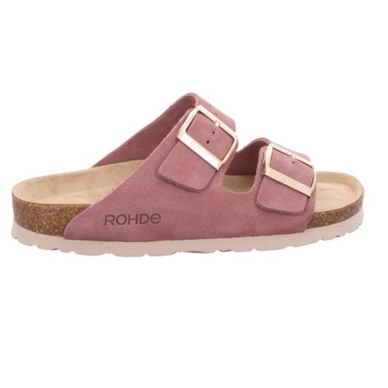 Жіночі шльопанці Alba, темна пудра, 5590 47, ROHDE (НІМЕЧЧИНА)