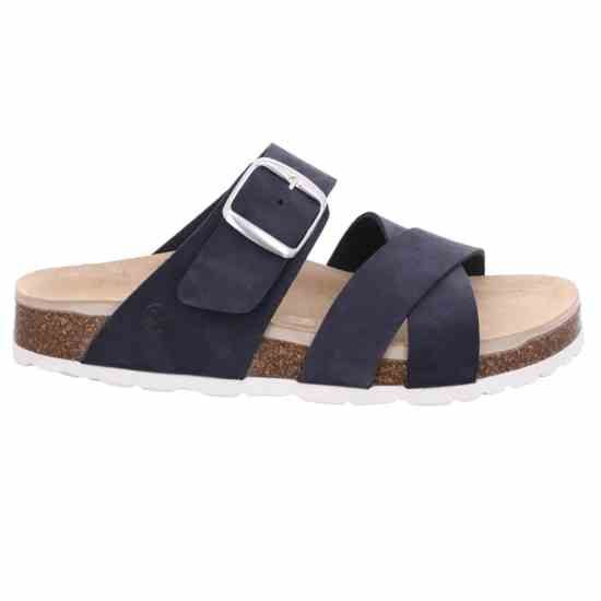 Жіночі шльопанці Elba, темно синій, 1715 50, ROHDE(НІМЕЧЧИНА)