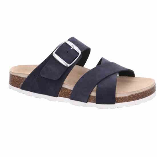 Жіночі шльопанці Elba, темно синій, 1715 50, ROHDE(НІМЕЧЧИНА)