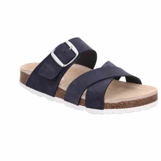 Жіночі шльопанці Elba, темно синій, 1715 50, ROHDE(НІМЕЧЧИНА)