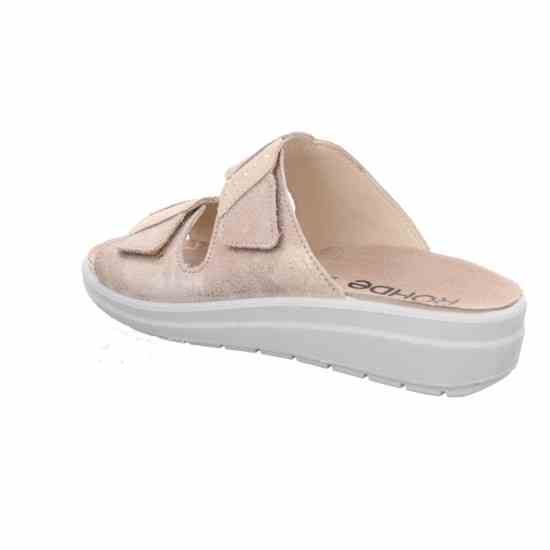 Жіночі шльопанці Rivella, бежевий, 5720 14, ROHDE (НІМЕЧЧИНА)