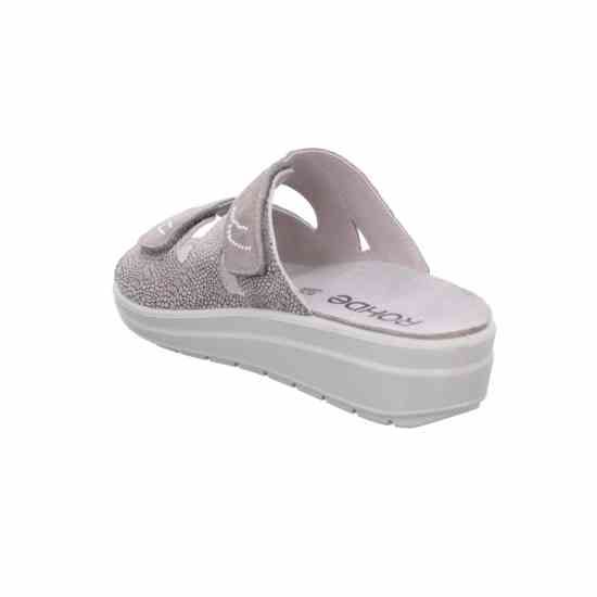 Жіночі шльопанці Rivella, сірий, 5729 83, ROHDE (НІМЕЧЧИНА)