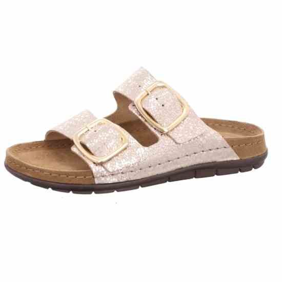 Шлепанцы женские Rodigo, св.бежевый/перламутр, 5857 14, ROHDE (Германия)