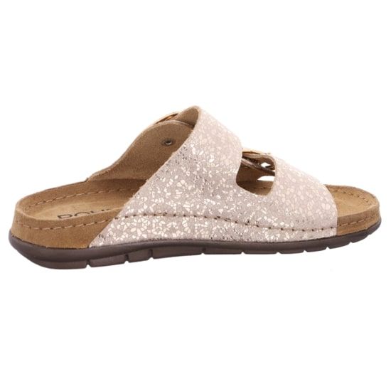 Шлепанцы женские Rodigo, св.бежевый/перламутр, 5857 14, ROHDE (Германия)