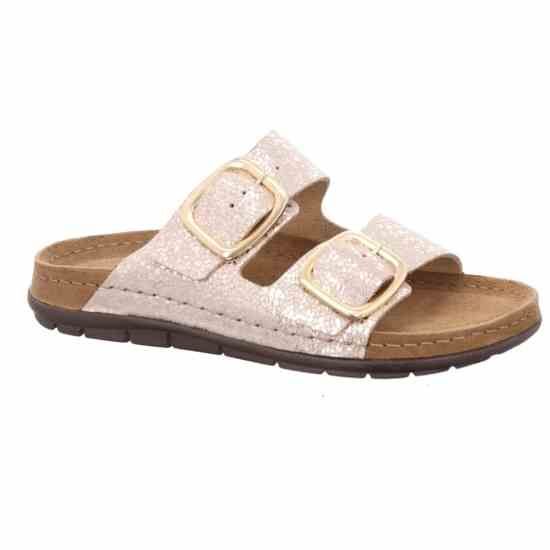 Жіночі шльопанці Rodigo, св.бежевий/перламутр, 5857 14, ROHDE (Німеччина) Жіночі шльопанці Rodigo, св.бежевий/перламутр, 5857 14, ROHDE (Німеччина)