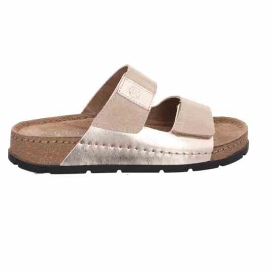 Женские шлепанцы Soave, бежево-золотой, 5413 14, ROHDE (Германия)