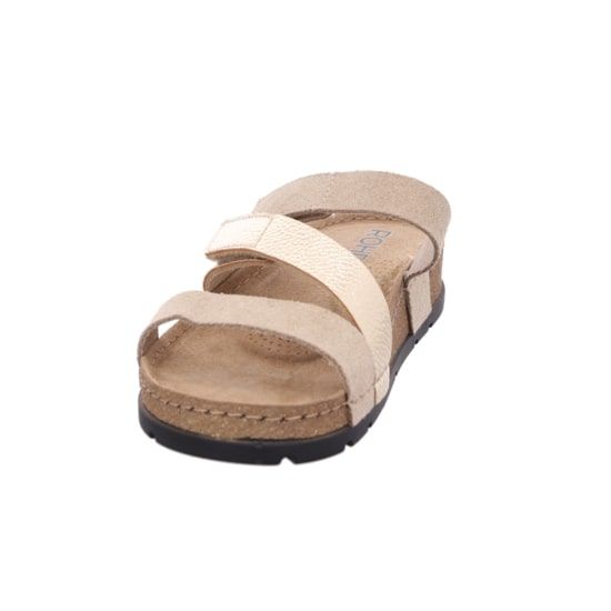 Женские шлепанцы Soave, бежево-золотой, 5416 14, ROHDE (ГЕРМАНИЯ)