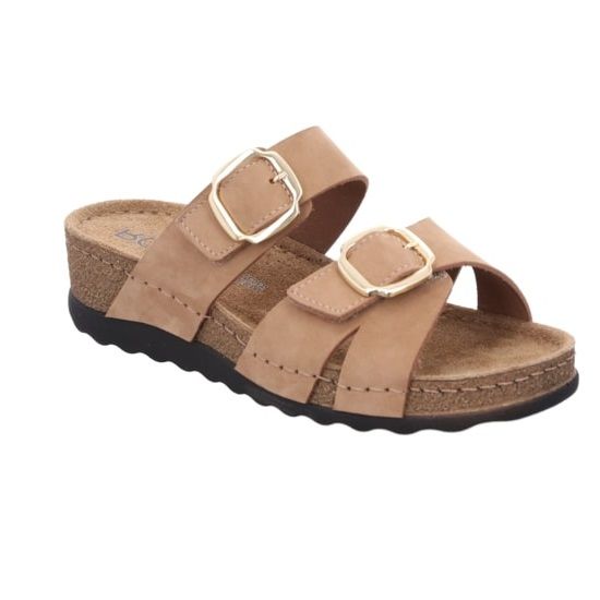 Женские шлепанцы Soave, бежевый, 5430 14, ROHDE (Германия)