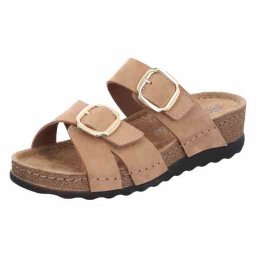 Женские шлепанцы Soave, бежевый, 5430 14, ROHDE (Германия)