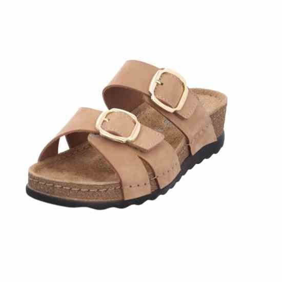 Женские шлепанцы Soave, бежевый, 5430 14, ROHDE (Германия)