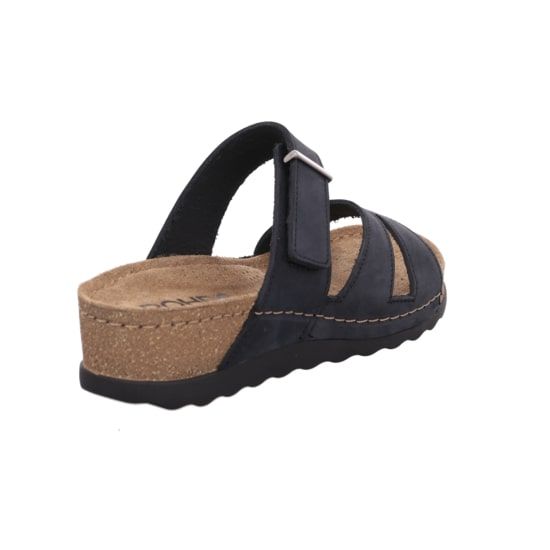 Шлепанцы женские Soave, черный, 5432 90, ROHDE (Германия)