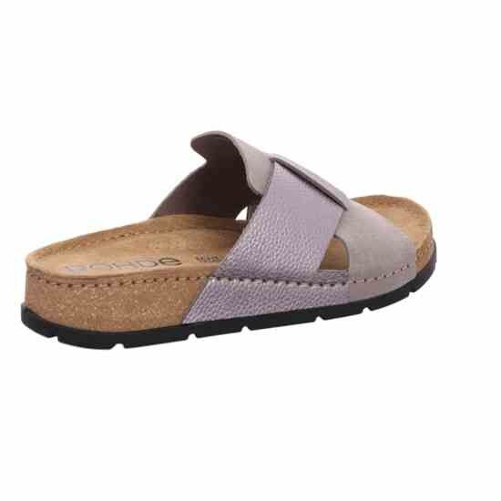 Женские шлепанцы Soave, серебряный/св.серый, 5410 77, ROHDE (ГЕРМАНИЯ)