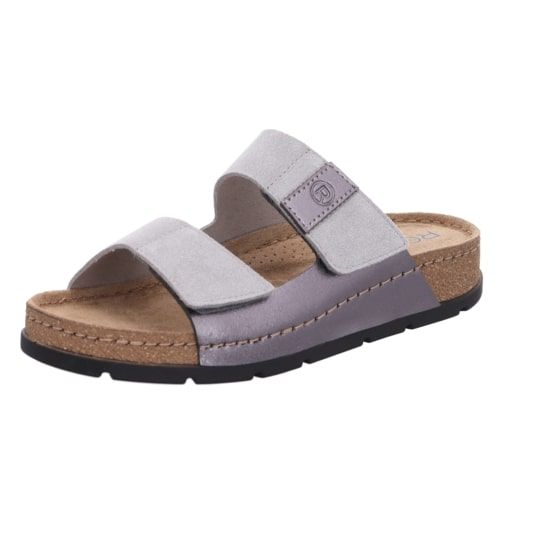 Жіночі шльопанці Soave, св.сірий/перламутр, 5413 83, ROHDE (Німеччина)