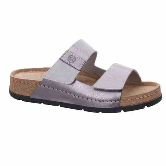 Жіночі шльопанці Soave, св.сірий/перламутр, 5413 83, ROHDE (Німеччина) Жіночі шльопанці Soave, св.сірий/перламутр, 5413 83, ROHDE (Німеччина)