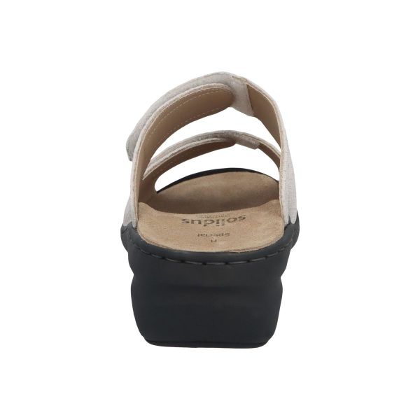 Шлепанцы женские Special, молочный (арт. 7 21104 10165), Solidus (Германия)