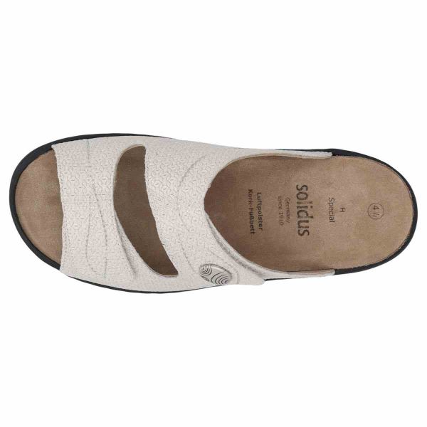 Шлепанцы женские Special, молочный (арт. 7 21104 10165), Solidus (Германия)
