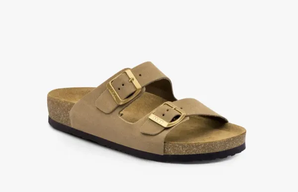 Жіночі шльопанці Leon Коричневий 4010-brown ортопедія