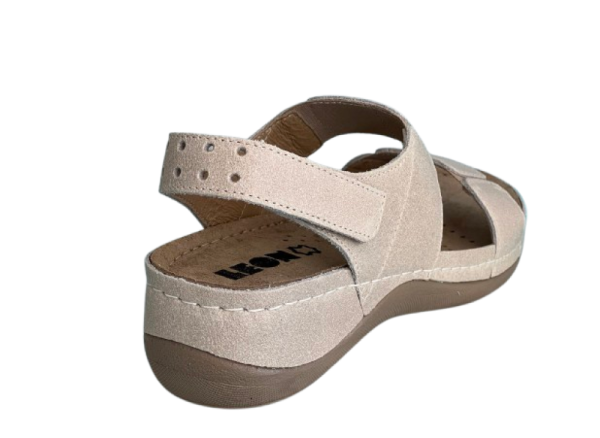 Женские сандалии Leon Бежевый 945-beige ортопедия