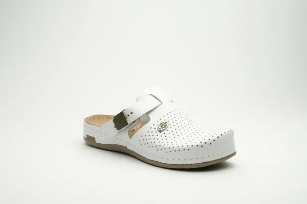 Жіноче Сабо Leon Білий 950-white ортопедія