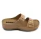 Женские шлепанцы Leon Бежевый 955-beige ортопедия