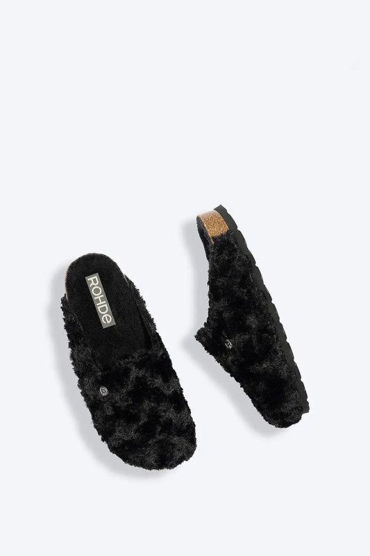 Жіночі сабо Alba чорний ROHDE(НІМЕЧЧИНА)