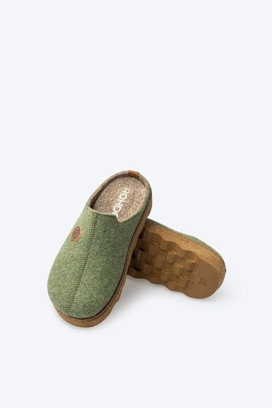 Жіночі сабо Foggia-D зелений ROHDE(НІМЕЧЧИНА)