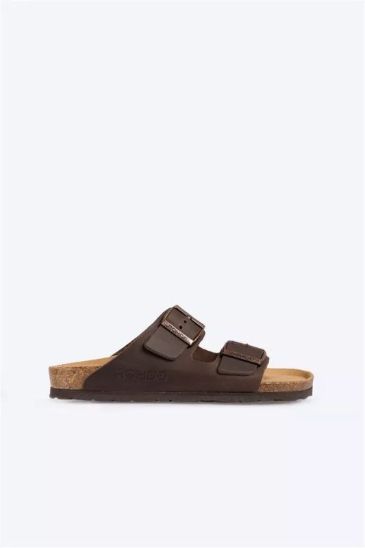 Жіночі шльопанці Alba темно коричневий ROHDE(НІМЕЧЧИНА)