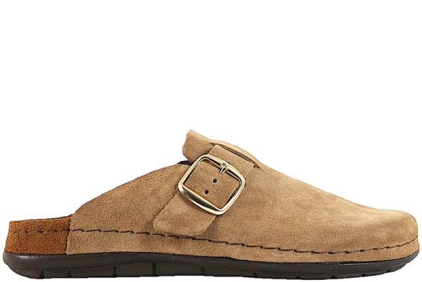 Жіночі замшеві сабо Rodigo-D бежевий ROHDE(НІМЕЧЧИНА)