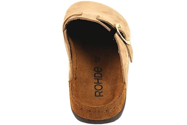 Жіночі замшеві сабо Rodigo-D бежевий ROHDE(НІМЕЧЧИНА)