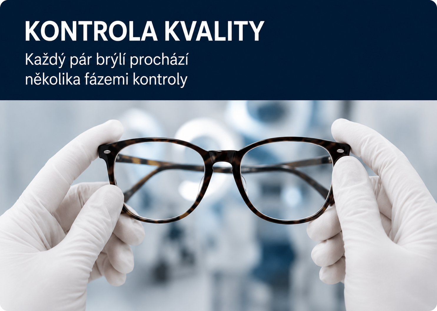 Výroba čoček Essilor