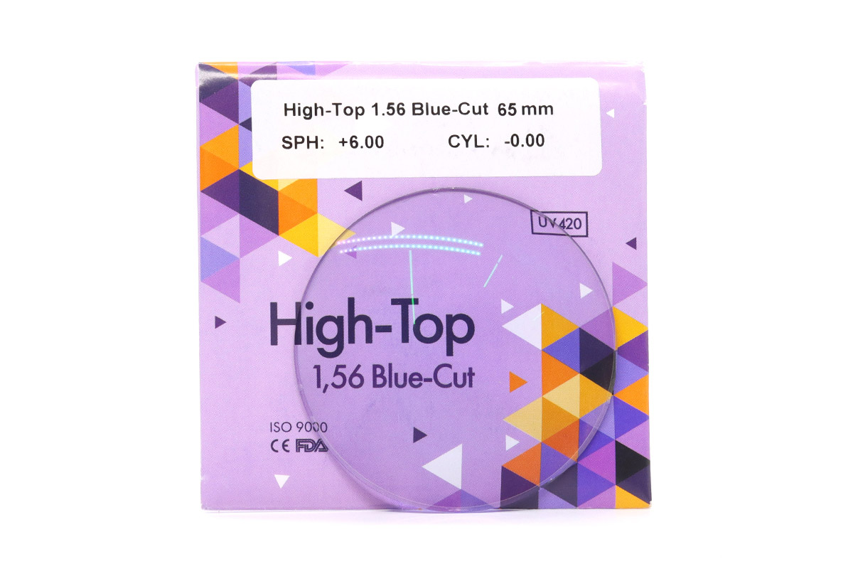 High-Top 1.56 Blue-Cut (Китай) за 1 шт